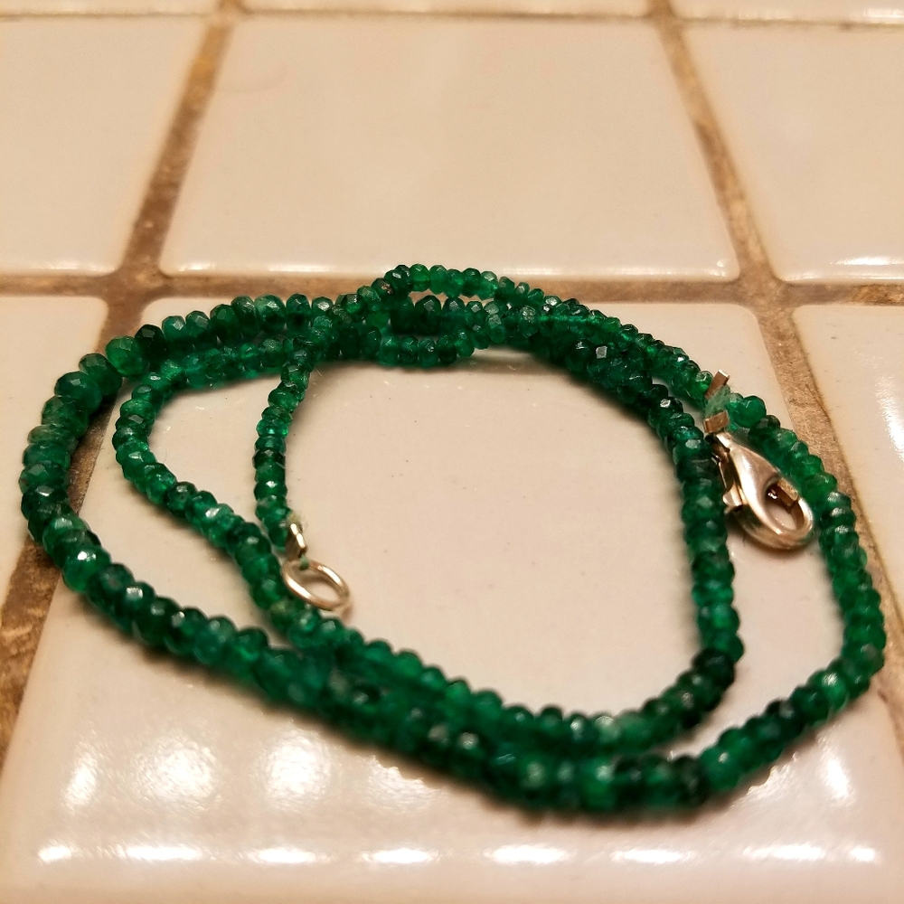 Emerald necklace